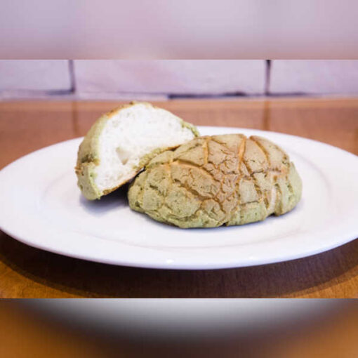 Melon pan de matchá